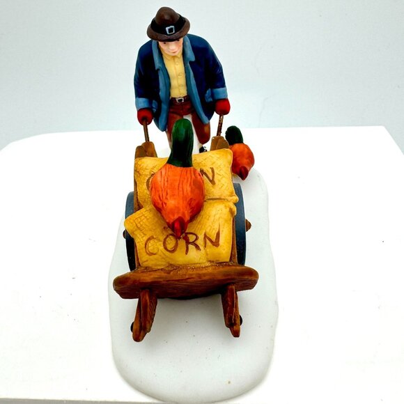 Dept 56 Heritage Village Harvest Seed Cart Set Of 3 Figurines 56456 Retired - Picture 5 of 16